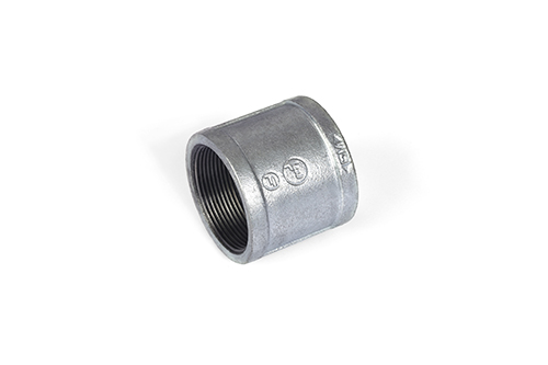 What are some common fittings used with galvanized pipe The Products have robust zinc coating, which makes them super durable, tough, and corrosion-resistant. Galvanized malleable iron pipe fittings come in multiple shapes and types, including unions, elbows, tees, plugs, sockets, and bushing.