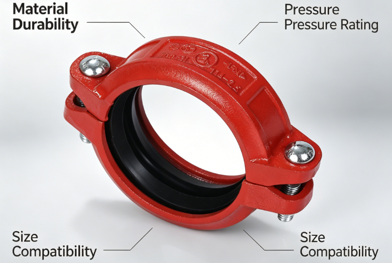 How to Choose the Right Flexible Coupling for Fire Protection Systems