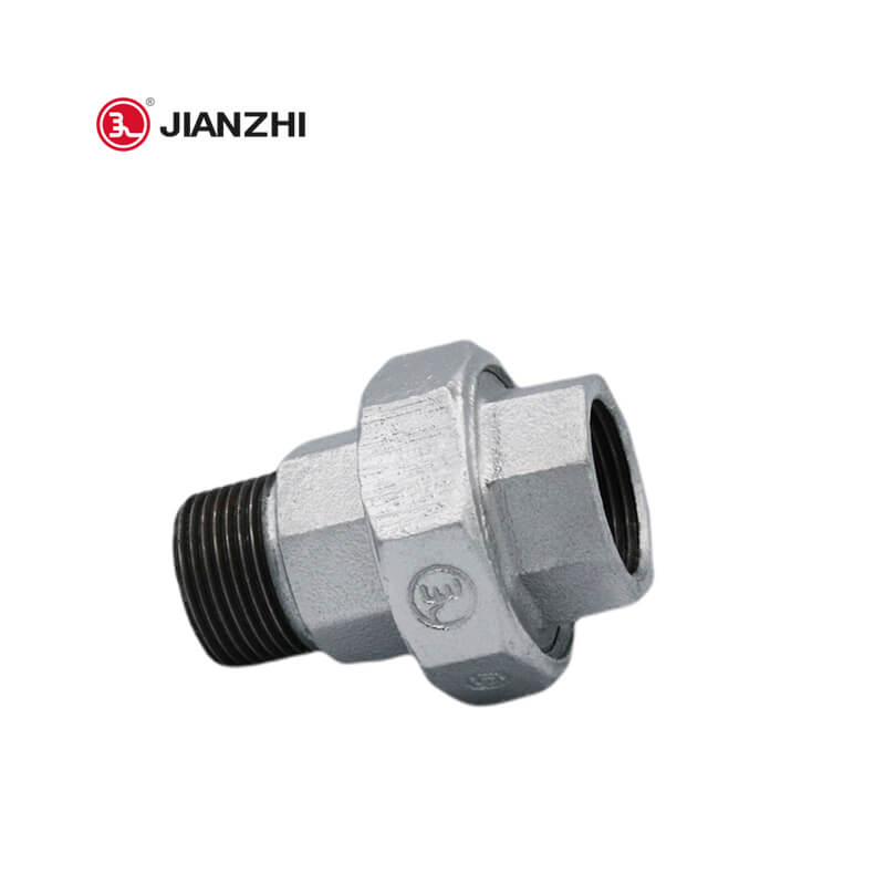 black malleable iron pipe fitting elbow