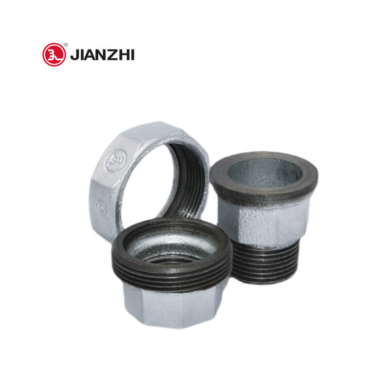 black malleable iron pipe fitting elbow