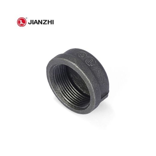 Black Iron Cap Fittings Round Fig.301