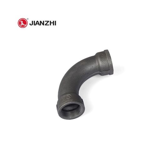 BSP Black Malleable Iron 90 Degree Bend Fig. 2